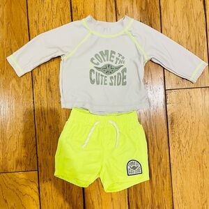 Baby Gap Boy Star Wars Swim Set Sz 0-6 months